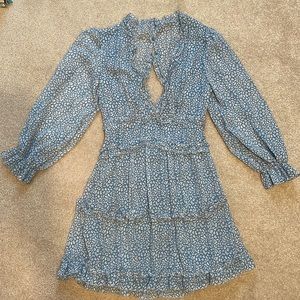 Women’s Cowgirl/Western Dress Blue & White Size Small